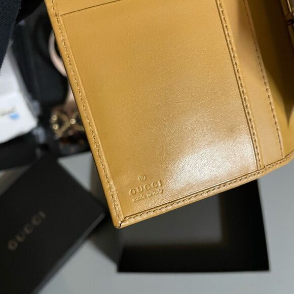 Gucci AGENDA Diary Planner Note Cover Jackie Leather Brown - Picture 6 of 10